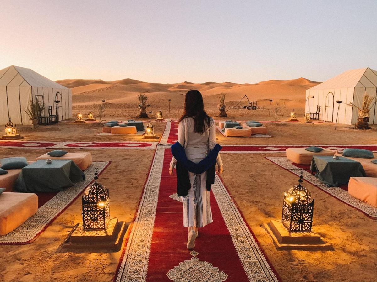 Authentic Desert Luxury Camp Merzouga Esterno foto