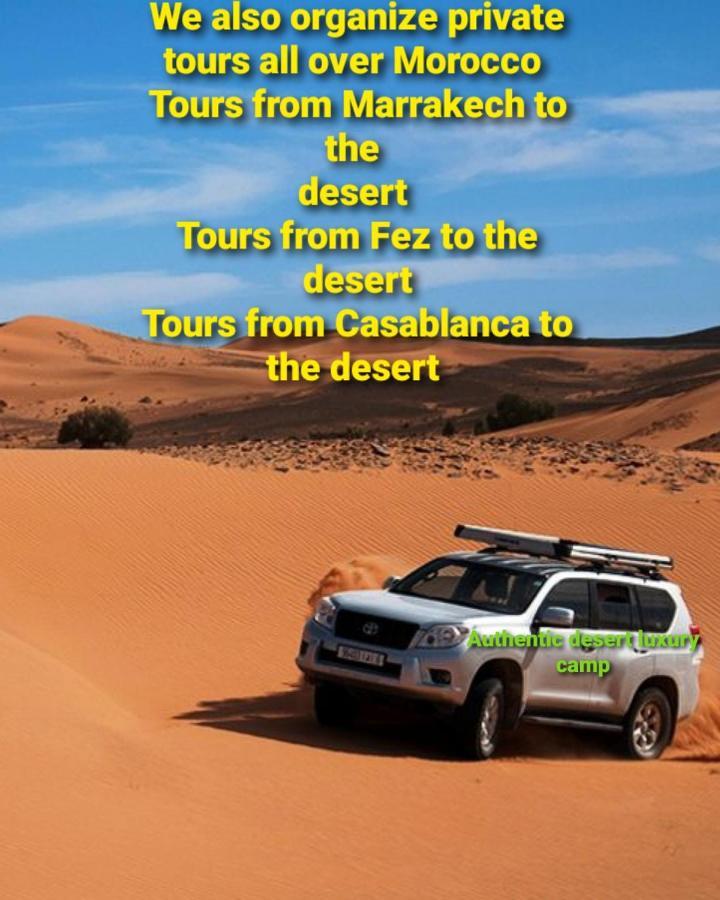 Authentic Desert Luxury Camp Merzouga Esterno foto